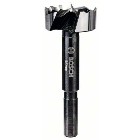 Bosch – Mèche à bois Forstner 35 mm – Longueur 90 mm – Diamètre tige 10 mm – Pour bois dur et tendre – Perçage lisse sans éclats - MM 35 X