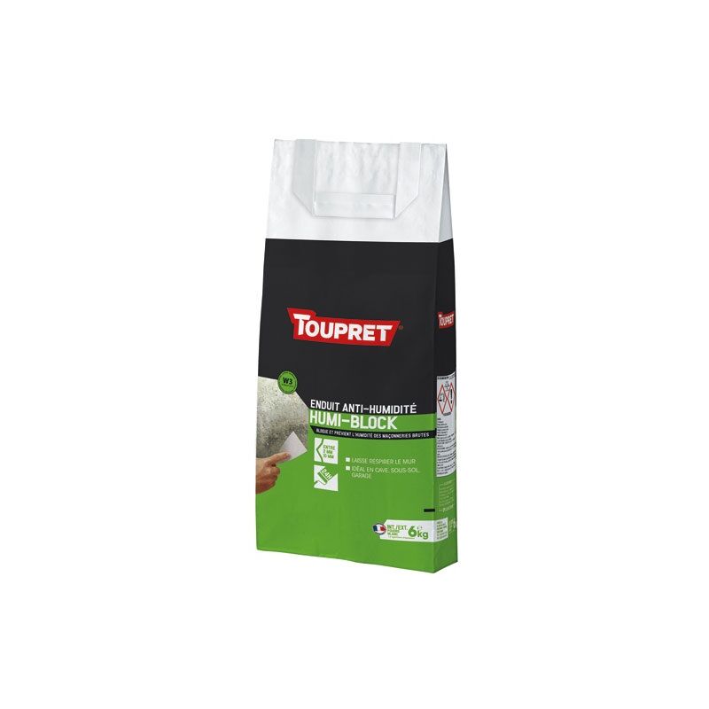 Toupret - Enduit Traitement Humi Block Poudre 6 Kg