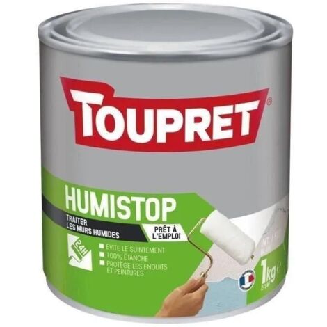 Toupret Humi-stop masilla blanca bote 1 kg tratamiento humedad