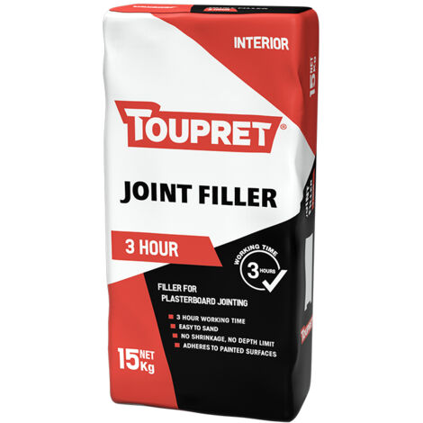 Toupret Joint Filler - 3 Hour Working Time - 15Kg