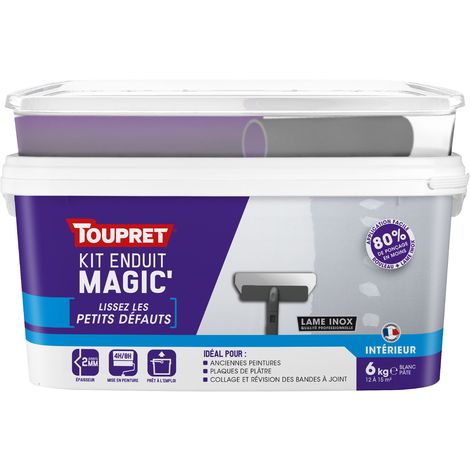 Toupret Kit enduit Magic'Petits Défauts 6 kg