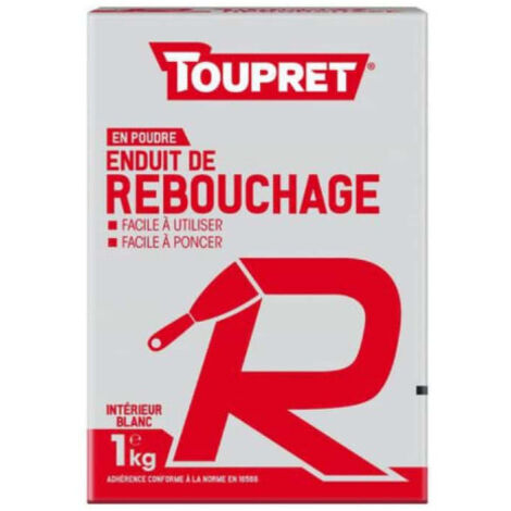 Toupret Polvo para Rellenar blanco 1Kg fácil de aplicar