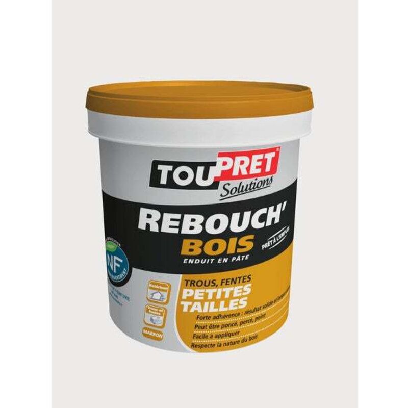 Toupret - Enduit De Rebouchage Marron, 1250 g