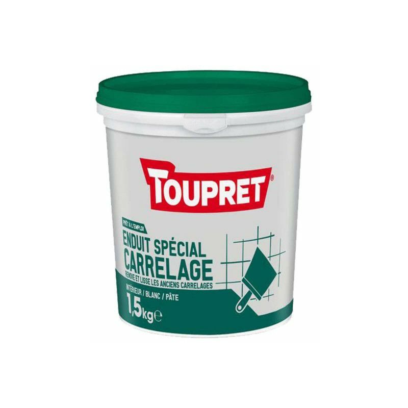 

TOUPRET revestimiento especial de azulejos - 1,5Kg - BCEUNIP1.5