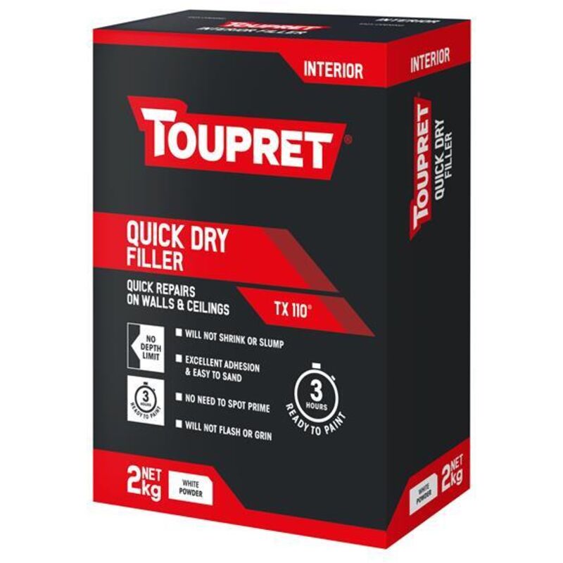 Toupret Quick Dry Filler 2kg - TOUTTREB902