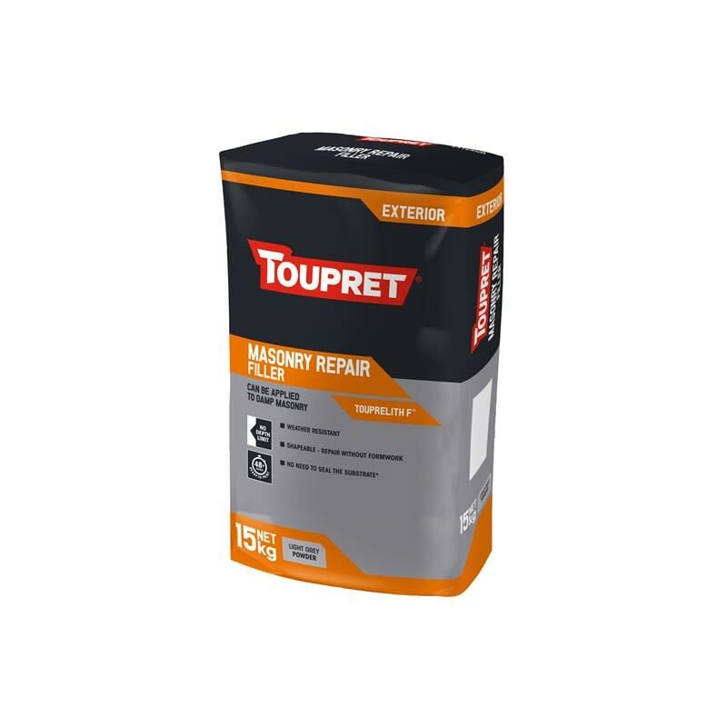 Toupret - Exterior Masonry Repair Filler 15kg TOUTTTHR15