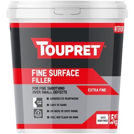 Toupret TTLIP01.5GB Fine Surface Filler 1.5kg TOUTTLIP015