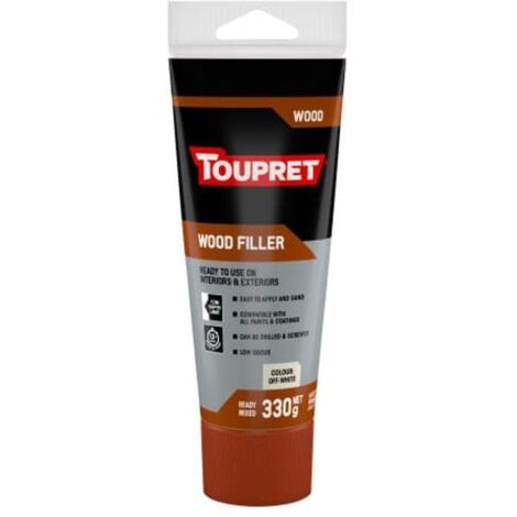 Toupret TTRPBOWTUBGB Wood Filler Off-White 330g TOUTTRPOWTUB
