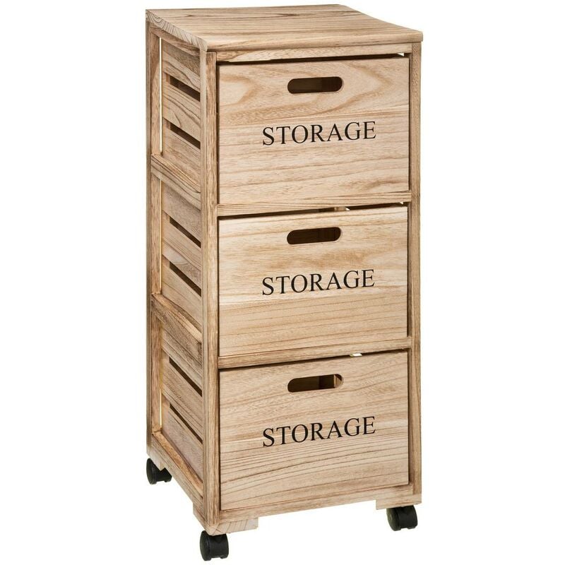 Tour 3 portes à roulettes enois cagette - 5five