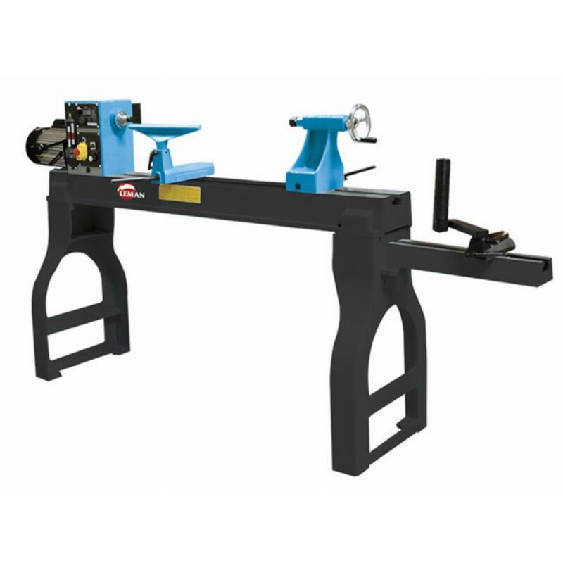 Leman - Tour à bois 1200mm 1500W + piètement en fonte - TAB120