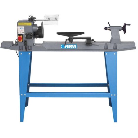 Tour a bois avec banc Wood lathe with bench Fervi 0751