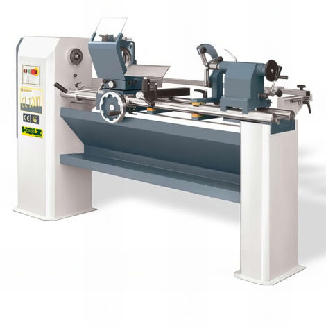 Tour à bois avec copieur 1200 mm – Puissance 1100 W – Tension 230 V – Vitesse 2800 Tr/min – Pour bois dur et teck – Holzprofi - CL1200-MONO