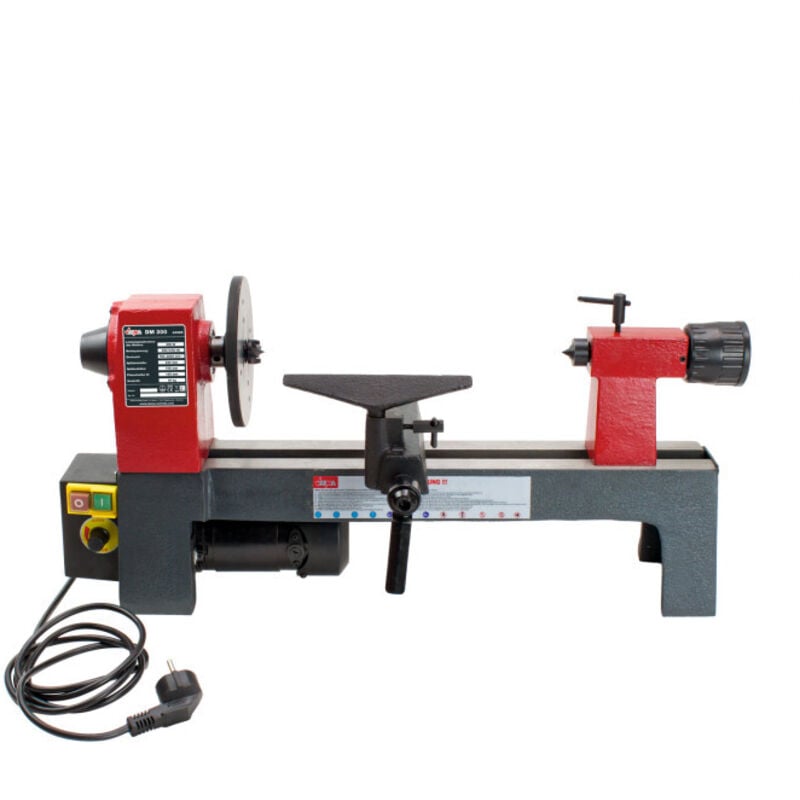 Dema - Tour à bois dm 300 230 v construction monobloc repose poignets