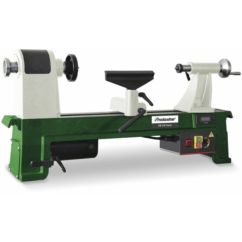 Holzstar - Tour à bois vitesse Variable 355x510 mm - 0,75kW DB510VARIO