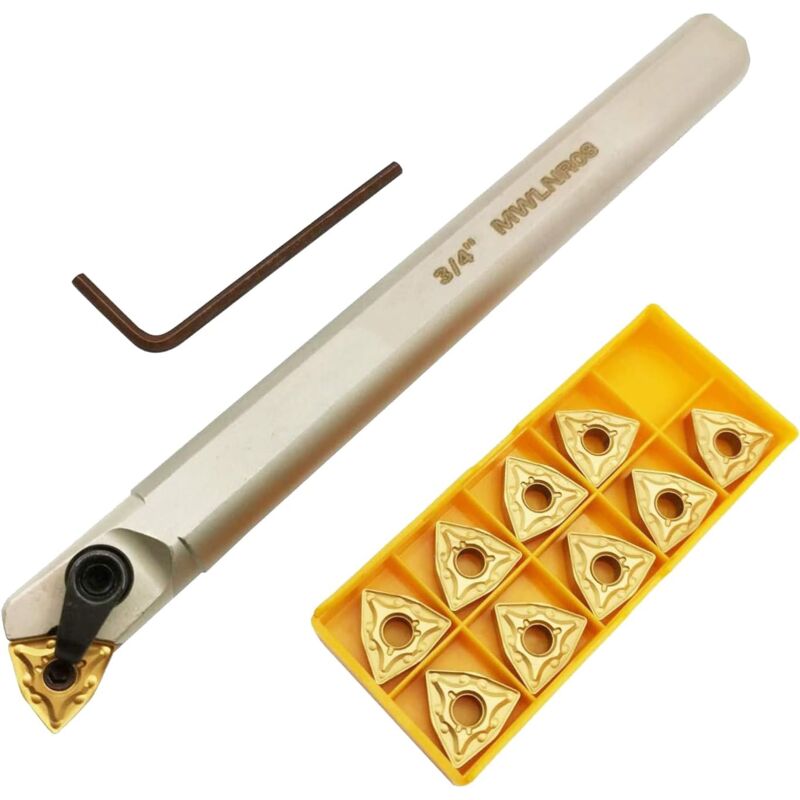 Tour CNC Barre D'alésage Porte-outil de Tournage, Avec Plaquette De Tournage en Carbure Indexable