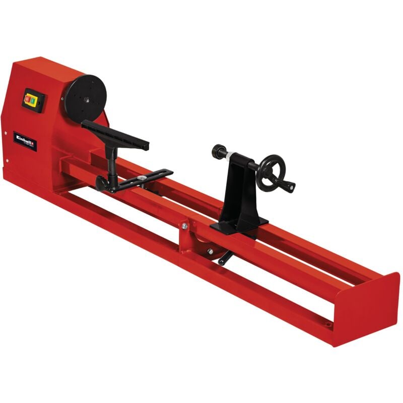 Tour à bois tc-ww 1000/1 (400 w, diamètre de tournage max. de 280 mm, support d'outils ajustable, poupée mobile avec contre-pointe) - Einhell