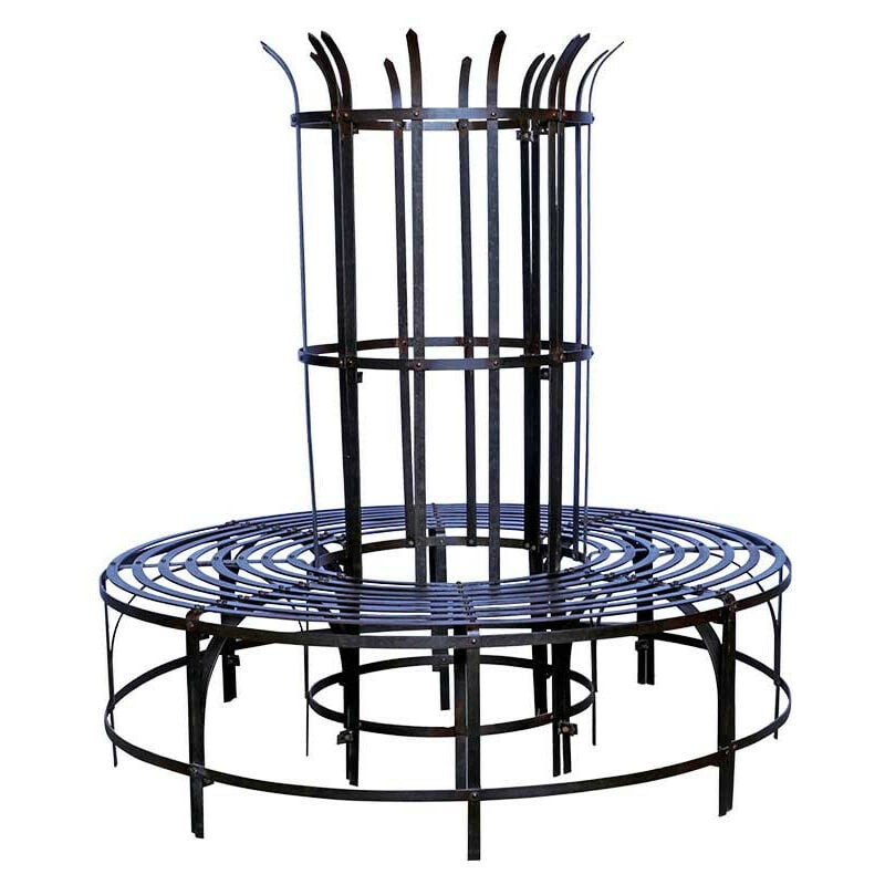 La Grande Prairie - Tour d'arbre fer plein Léon 160x160cm