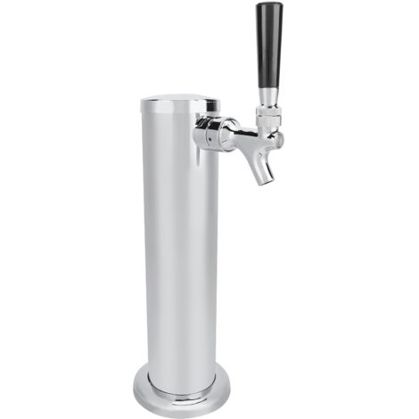 Tour de Bière en Acier Inoxydable avec Robinet Unique - Équipement de Brassage Maison
