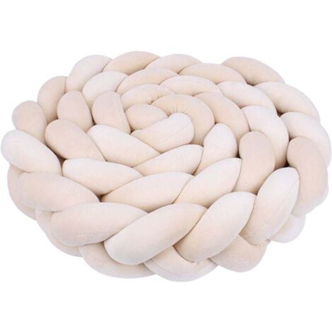 Tour De Lit - 200 Cm - Garnissage En Fibre Polypropylène - Housse En Flanelle Douce - Pour Berceau Lit Bébé - Lot De 1