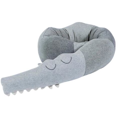 Tour de Lit Bébé Jiyaru - Pare-Chocs de Lit Crocodile - Coton - Mixte