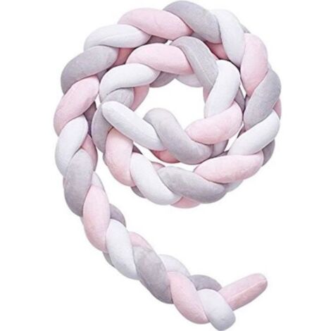 Tour de lit - Serpent Coussin - Pare-chocs Velours - 300cm