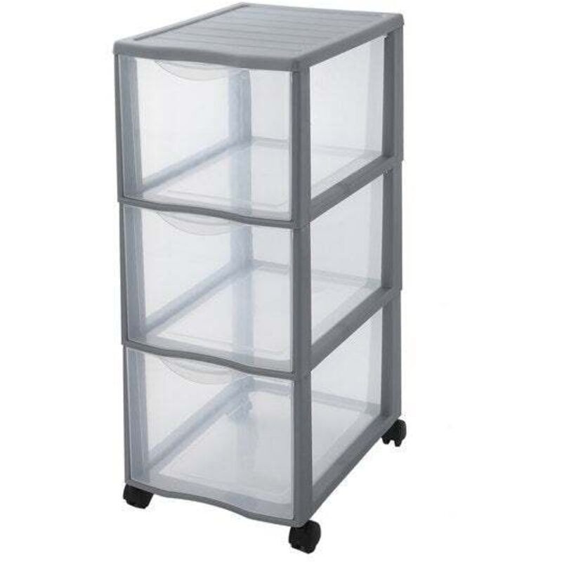 Sundis - Tour de rangement Orgamix plastique , l.26 x P.36.5 x H.63.5 cm