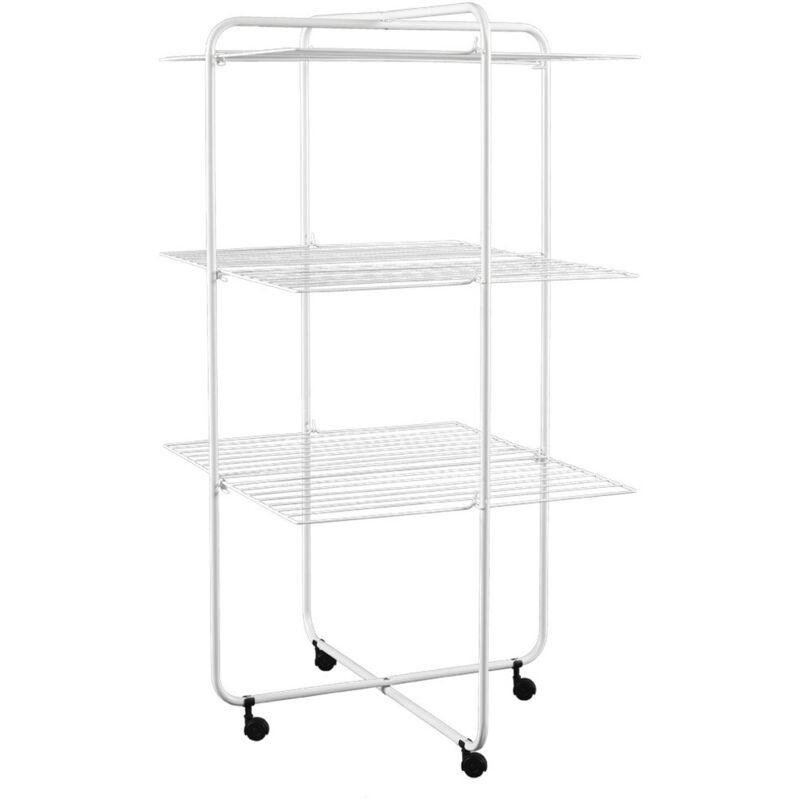 Tour de séchage Metaltex Nantes 33 m Longueur de séchage Blanc