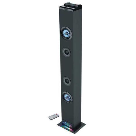 Tour de son bluetooth - INOVALLEY - HP58BTH - 60W - Bluetooth V4.1 - Lumieres - FM - AUX-IN - Pied amovible - Télécommande inc