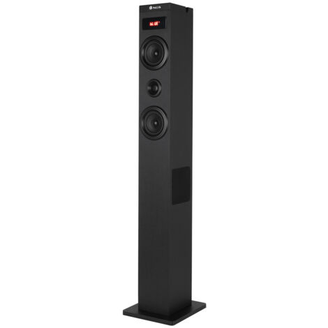 Tour de Son Bluetooth - NGS - SKY CHARM - 80W - Télécommande - Entrées multiples - Noir