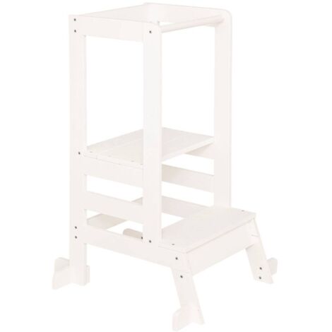 Tour d'observation enfant Lea blanc 59,5x90cm - Atmosphera créateur d'intérieur