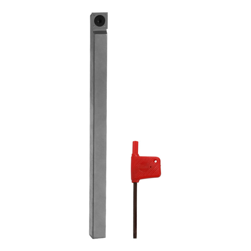 Lifcausal - Tour en acier allié, outil de tournage du bois, clé à insertion en carbure, outils de coupe, poignée en alliage d'aluminium, outil de