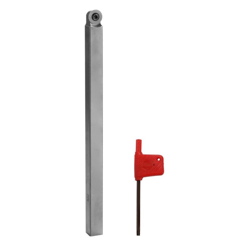 Lifcausal - Tour en acier allié, outil de tournage du bois, clé à insertion en carbure, outils de coupe, poignée en alliage d'aluminium, outil de