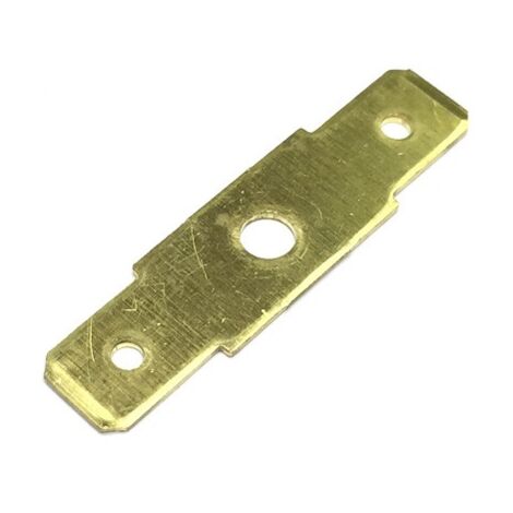 Tour Faston mâle à mâle de 6,3 mm M4 non isolé 11202-00
