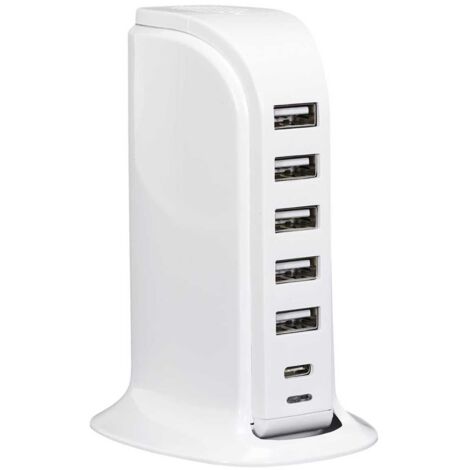 Tour multiports HUB 5 USB et 1 type C