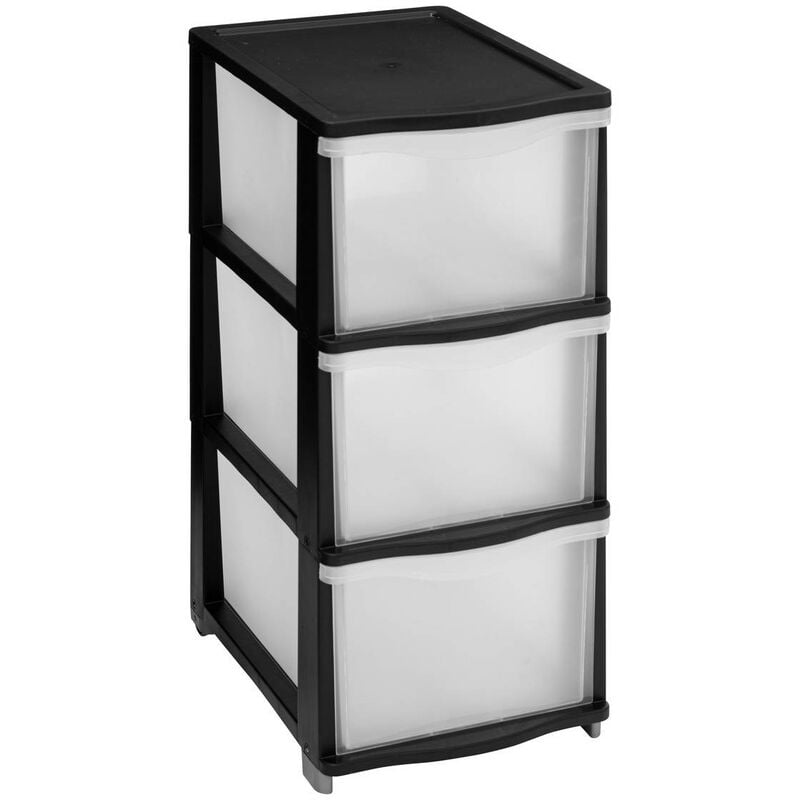 Tour towy 3 tiroirs en plastique - 5five