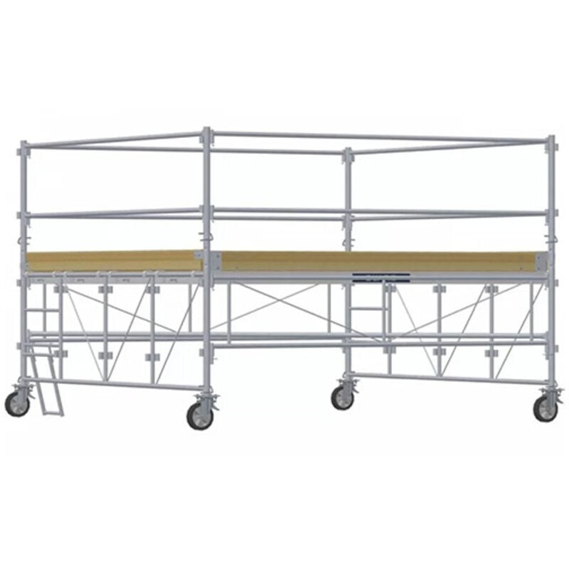 Matisère - Tour roulante acier plateau 3.00x3.00m - Hauteur max. travail 4.30m - 8590020