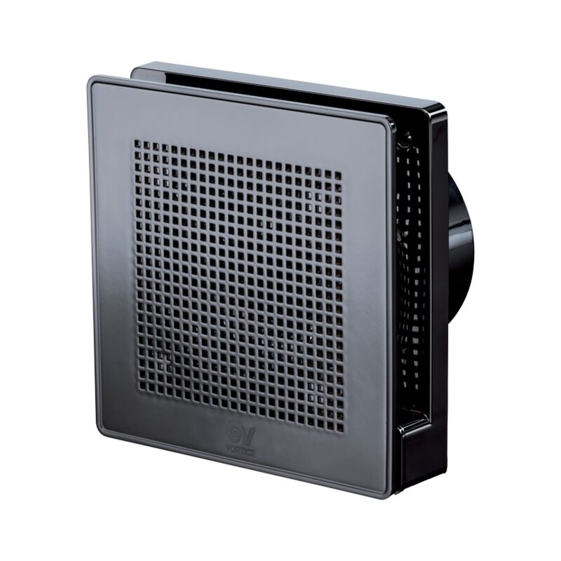 Ventilateur d&39extraction mural hélicoïdal Vortice me 100/4" ll couleur or noir-noir or (Code 11308)