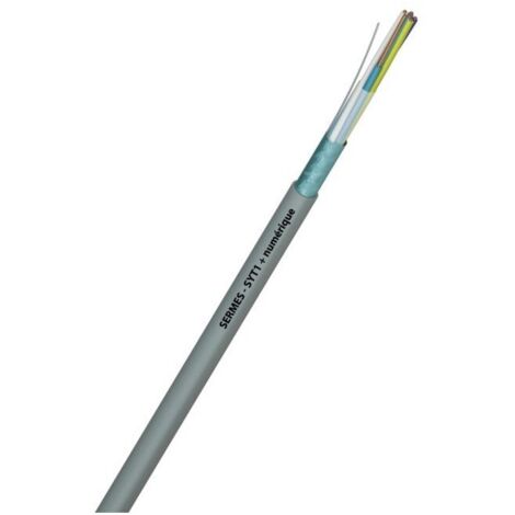 Touret 500m de Câble Téléphonique SERMES LY6 AWG24 10 Paires 6/10 Gris - 14290085