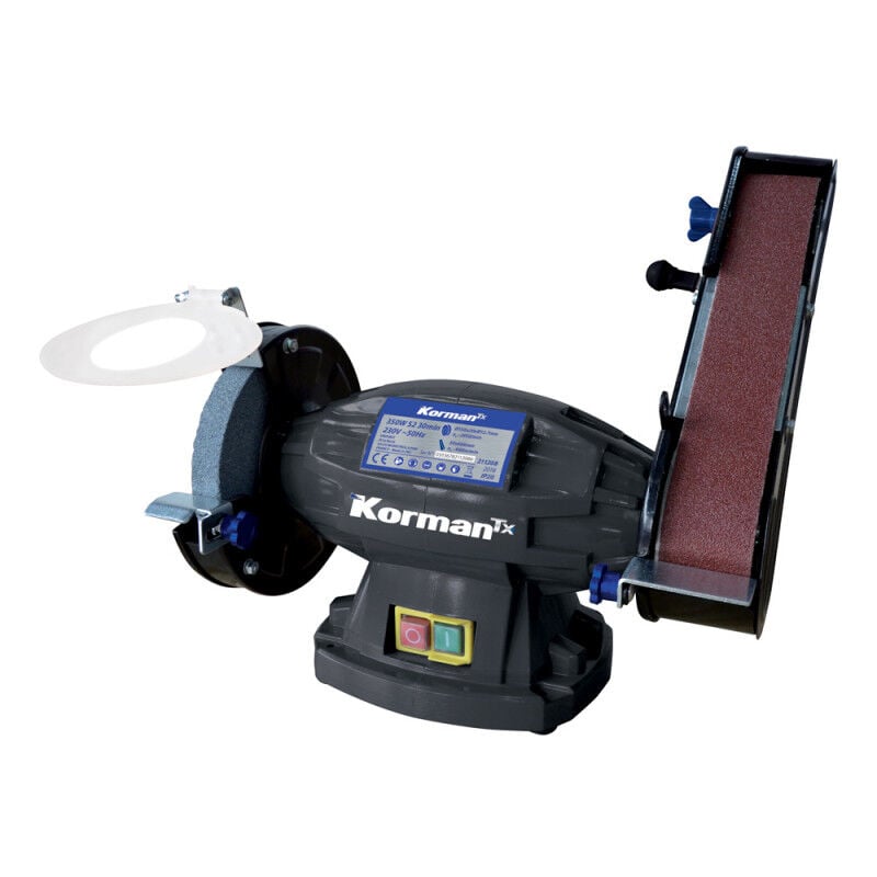 Korman - Touret à meuler mixte à bande 350W tx
