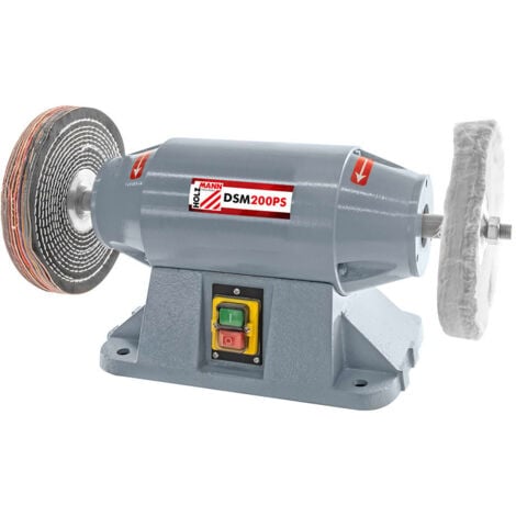 Touret à polir D. 200 mm 230 V - 900 W DSM200PS-230V - Holzmann