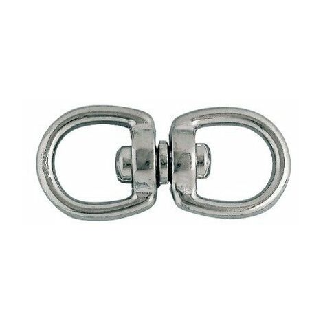 Touret Double Zamak Nickelé 5mm