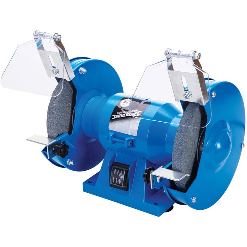 Silverline - Touret a meuler, meuleuse d'etabli ø 150 mm 150 watts