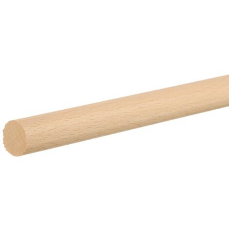 Tourillon hêtre lisse 10 mm – Longueur 1m – Pour assemblage bois – Solidité et durabilité élevées
