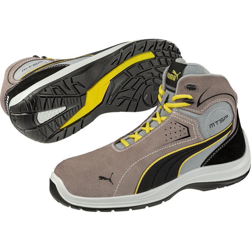 Chaussures de sécurité TOURING STONE MID S3 SRC - marron/gris 39