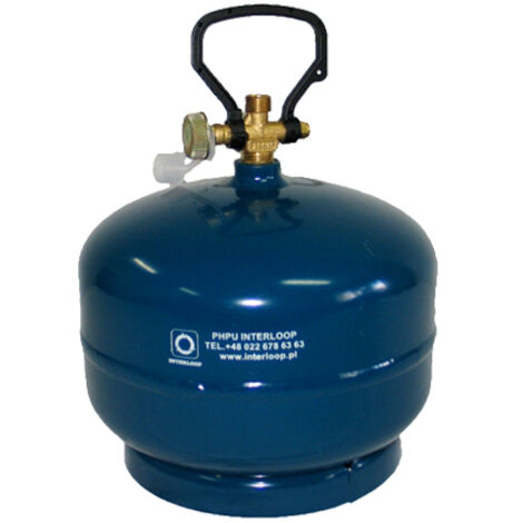 TOURISTENFLASCHE 4,8L/2KG LEER GEWINDE 3/8'' - ABER TUR 2