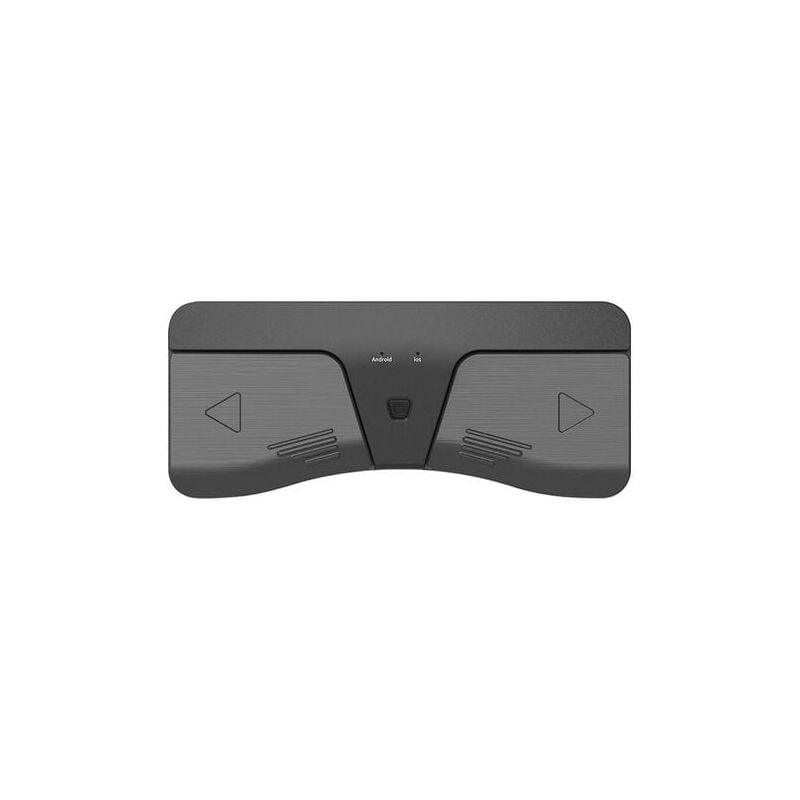 SNQ - tourne-page compatible Bluetooth, contrôle sans fil Intelligent, pédale Abs, musique (1 pièce noire) Th