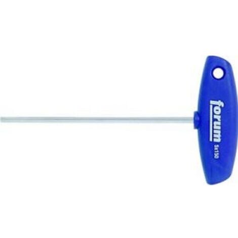 Tournevis à 6 pans avec poignée en T, Cote s/plats : 3 mm, Long. de la lame 150 mm