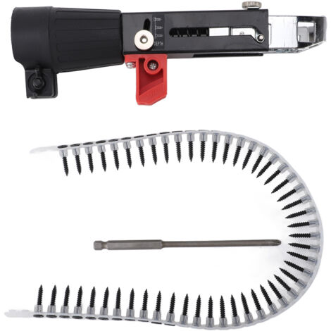 Tournevis à alimentation automatique, perceuse à chaîne, perceuse électrique automatique, équipement de serrage pour plaques de plâtre et bois
