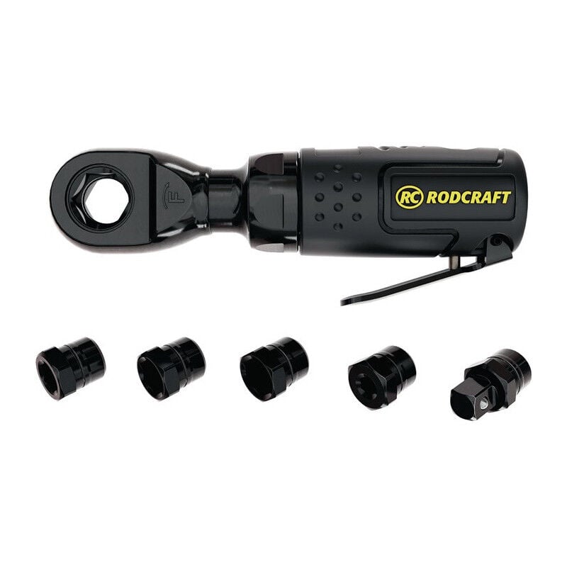 Tournevis à cliquet à air comprimé rc 3202 Mini 17 mm six pans creux 50 Nm rodcr