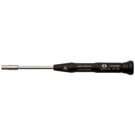 Tournevis à douille ESD Xonic 4,5x60 C.K. T4840XESD45 C59055